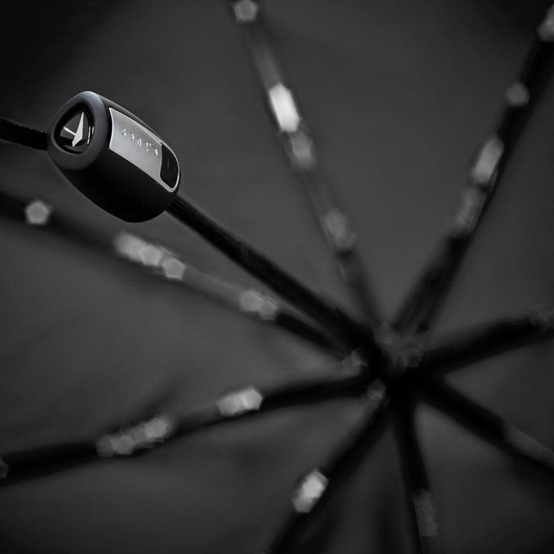 senz paraply mini automatic pure black-Paraplyer-BagBrokers